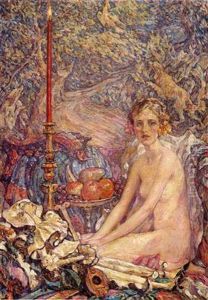 Spirit of the garden by Robert Lewis Reid