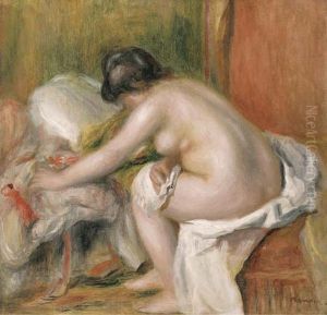 Baigneuse assise by Pierre Auguste Renoir