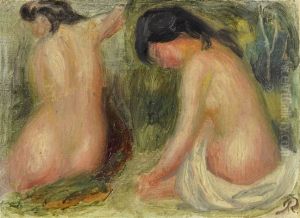 Baigneuses by Pierre Auguste Renoir