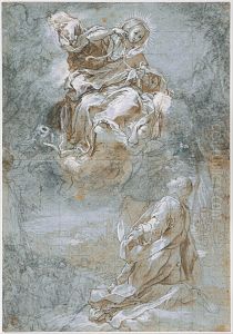The Miracle of the Sacred Belt (recto), c. 1600-1610 by Federico Barocci