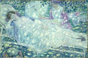 La Chaise Longue by Frederick Carl Frieseke