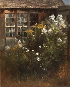 The Artist's Studio by Benjamin Champney