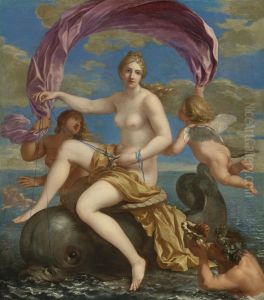 The Triumph of Galatea by Charles Alphonse Du Fresnoy