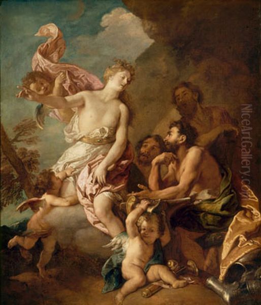 Venus asks Vulcan to forge Aeneas' armour - view 1