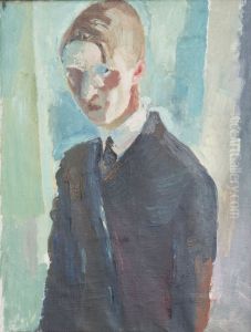 Self-portrait by Bjarne Ness