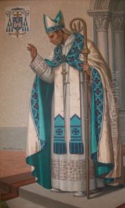 Portrait de Monseigneur Jean-Joseph Pays by Paul Sibra