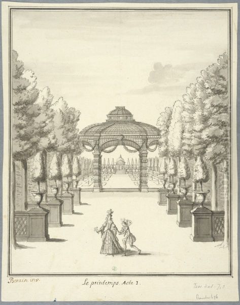 Scenografi for opera-baletten Les Saisons av Pascal Collasse - view 1