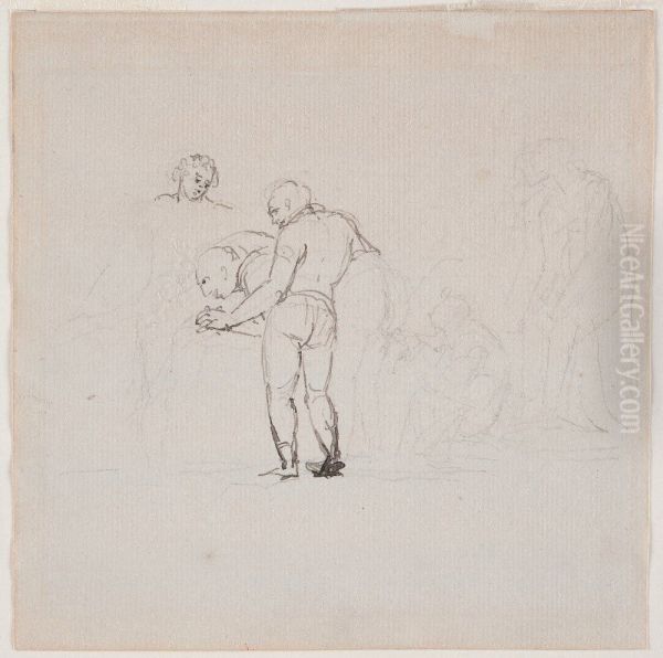 Sergel befrias fran binnikemask i Eskilstuna natten mellan den 25 och 26 juni 1812 - view 1