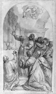 Martyr Captured as He Celebrates Mass