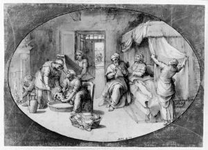 The birth of St. John the Baptist by Marcello Venusti
