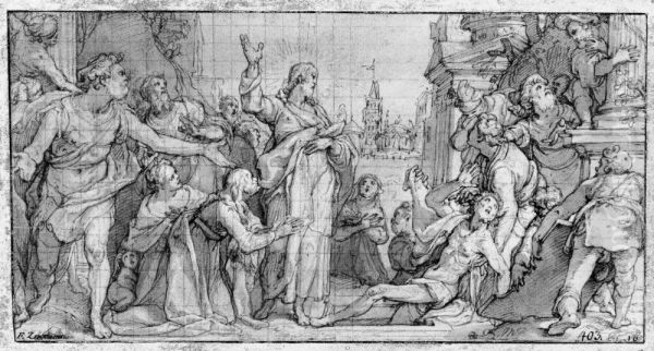 Raising of Lazarus - view 1
