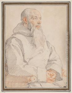 Portrait of a bearded monk