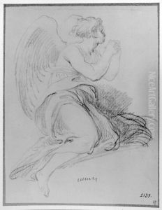 Knabojande angel by Edme Bouchardon