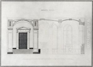 Nationalmuseum. Vaggsektion, Sal XI, bottenvaningen by Friedrich August Stuler