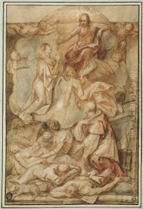 Carlo Borromeo ber for de pestsmittade
