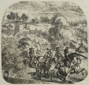 Stridsscen by Romeyn de Hooghe