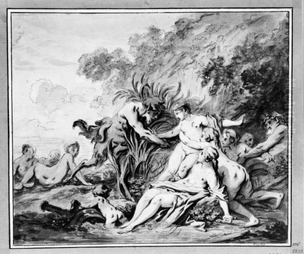 Pan och Syrinx - view 1
