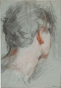 Head of a Man Seen from Behind Head of a Man Seen from Behind