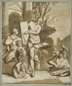 Allegori over malningskonsten by Gerard de Lairesse