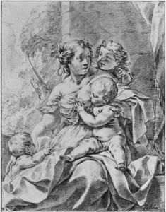 Caritas by Jacques Blanchard