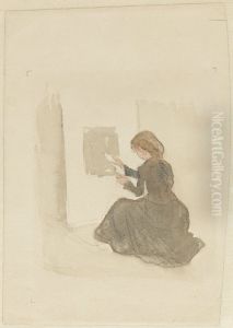 Selma tander brasan by Ivar Arosenius