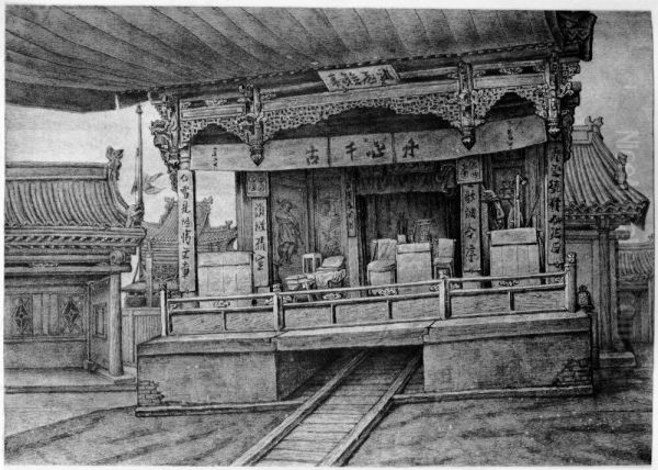 Teatern i Maimatschin, Mongoliet - view 1