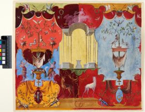 Design for a Mural Decoration or Tapestry by Claude III Audran