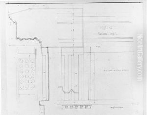 Venustemplet, Pompeji. Portikens entablement Venustemplet, Pompeji. Portikens entablement