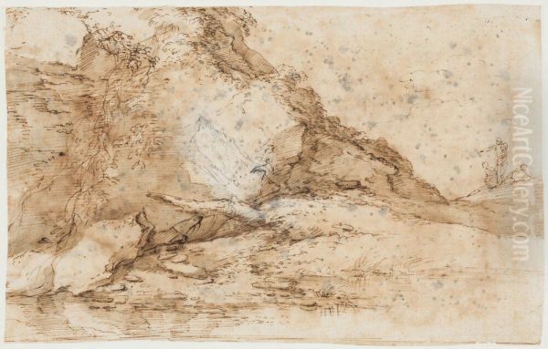 Landscape with Three Figures - view 1