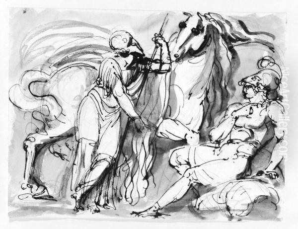 Mars och Pallas Athena - view 1