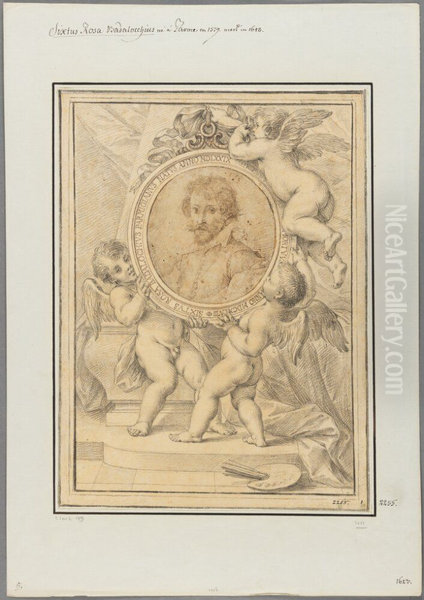 Portrait of Sisto Badalocchio - view 1