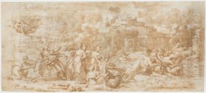 The Rape of Europa by Nicolas Poussin