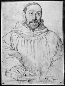Portrait of a bearded monk