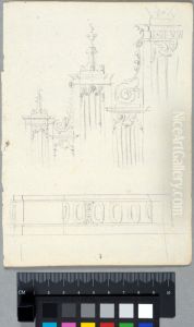 Study for the Organ by the High Altar of the Church of Hotel des Invalides, Paris by Claude III Audran