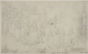 Wedding by David Teniers the Younger