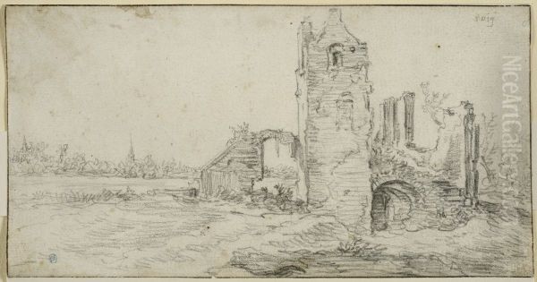 Landskap med ruin - view 1