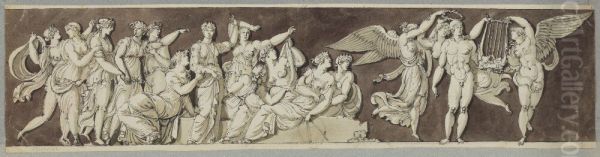 Figurfris med Apollon - view 1