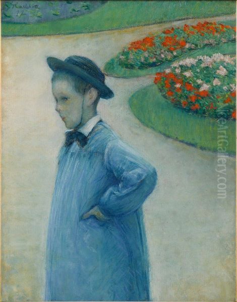 Portrait de Camille Daurelle dans le parc de Yerres - view 1