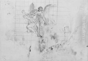 Tobias and the Angel by Pier Francesco Mola