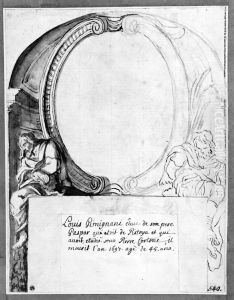 Oval window in apse Oval window in apse