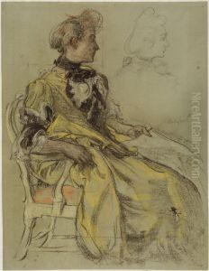 Preliminary Drawing for the Lovisa Ulrika Fresco in the Staircase of Nationalmuseum, Stockholm Preliminary Drawing for the Lovisa Ulrika Fresco in the Staircase of Nationalmuseum, Stockholm