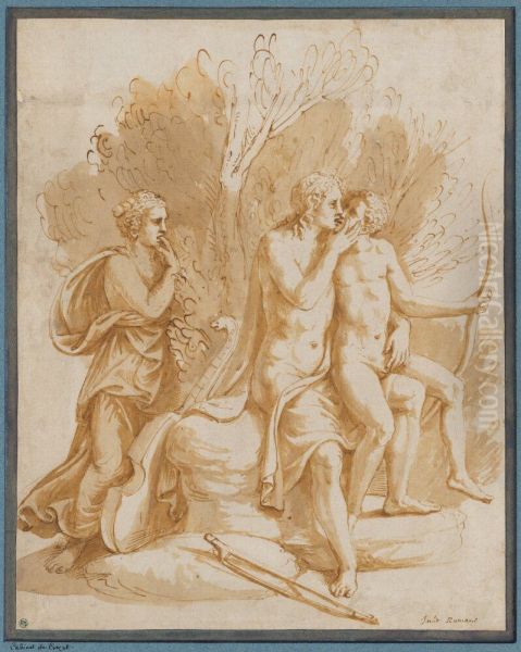 Apollo with a Lover - view 1