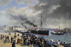 Waiting for the Battle by Leon Auguste Asselineau
