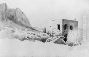 Hus och klippstup, Capri