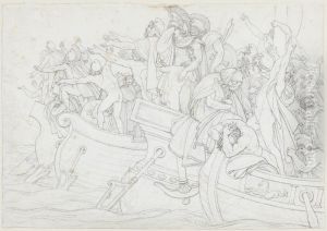 The Trojans Taking Leave of Their Country by Anne-Louis Girodet de Roucy-Triosson