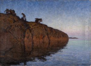 At Twilight by Gottfrid Kallstenius
