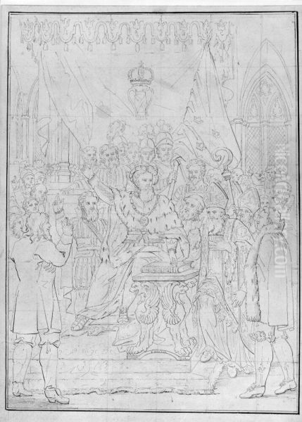 Gustav Vasa avlagger en ed - view 1