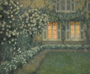 Le Jardin Blanc au Crepuscule