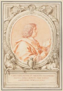 Portrait of Ciro Ferri by Agostino Masucci