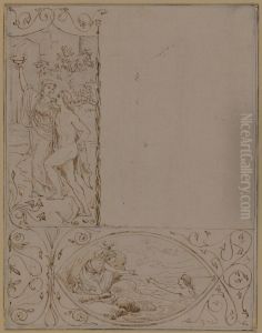 Hero och Leander by Lorenz Frolich